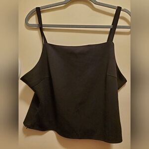 Bagatelle Black  Cropped Camisole Top